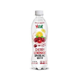 330ml VINUT Sparkling water Naturally Cherry Lemonade Flavor Zero Calories Suppliers Manufacturers