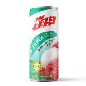 250ml J79 Lychee juice drink with pulp Never from concentrate Natural juice only Vietnam Suppliers