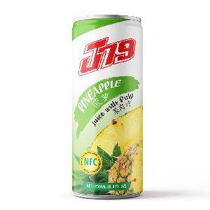 250ml J79 Pineapple juice drink with pulp Never from concentrate Natural juice only Suppliers