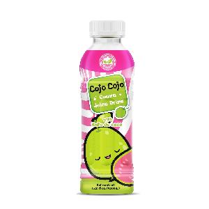 450ml Cojo Cojo Guava juice with Nata De Coco Delicious and Chewing Drink NFC Juice