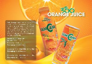 Tropical Drink Orange Juice plastic fruit juice bottles