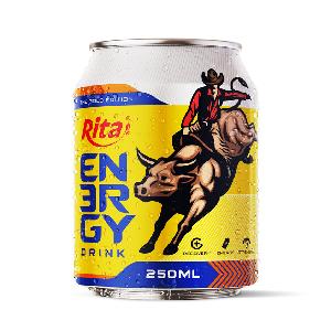250ml Can The Gold Energy Drink From Rita Manufacturer